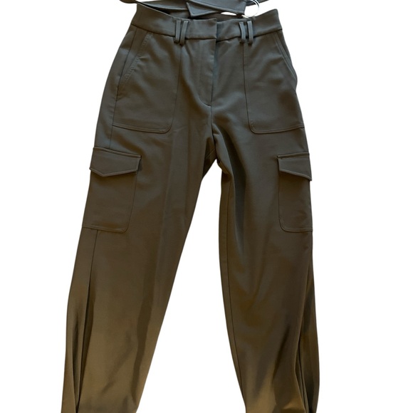 Express Olive Ankle Cargo Pants - Picture 3 of 3